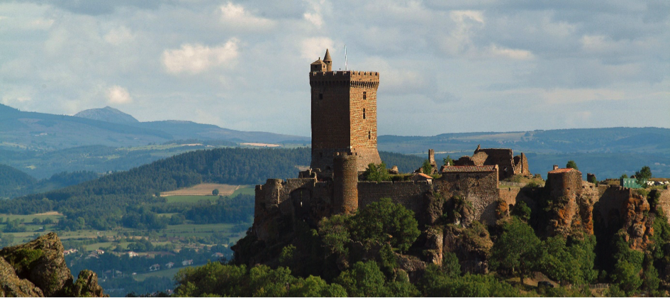 Vue Nord Forteresse de Polignac